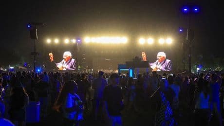 Musikevent in Kalifornien: Bernie Sanders tritt beim Coachella-Festival auf