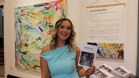 Stirlingshire artist launches first solo exhibition in city gallery