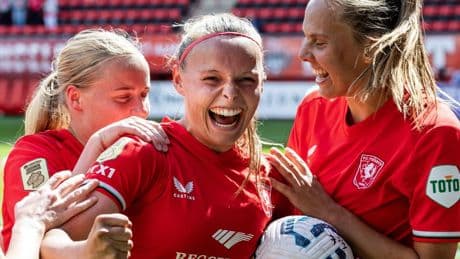 Leidse Ravensbergen leeft droom na hattrick in kampioenswedstrijd: 'Besef is er nog niet'
