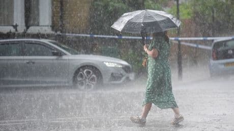 All 15 areas set to be hit by 320-mile rain band revealed as cold blast returns