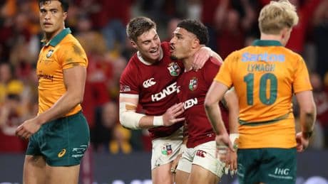 Lions hold off Australia fightback in worrying start to series