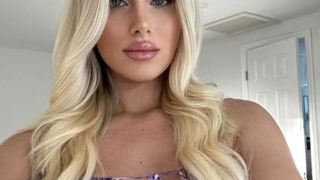 Stunning BKFC model Kaitlyn Bertrand wins Ring Girl of the Year award as Conor McGregor hails ‘my world champion’
