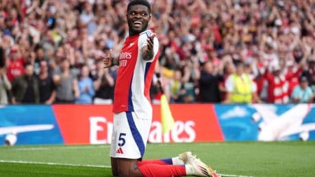 Thomas Partey insists Arsenal will not sit on first-leg advantage at Real Madrid