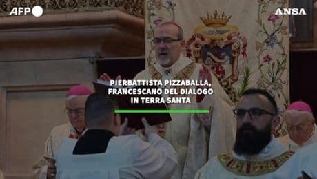 Verso il conclave, chi sono i papabili: Pierbattista Pizzaballa