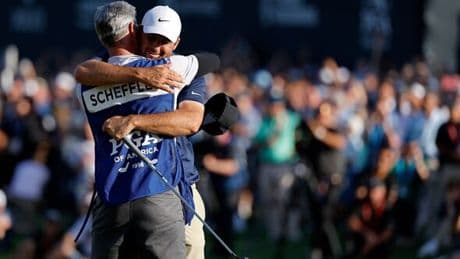 Scottie Scheffler's caddie speaks out as golfer banks £112m after PGA Championship