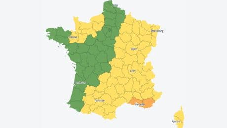 Orages : le Var et les Bouches-du-Rhône placés en vigilance orange
