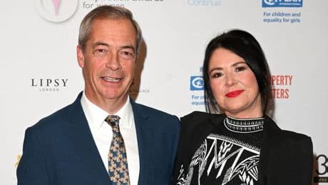 Nigel Farage's partner's company that sells his gin is struck off owing thousands