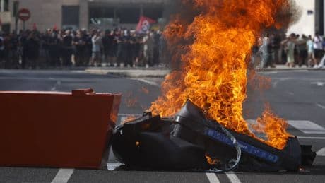 Spanien: Flammender Protest