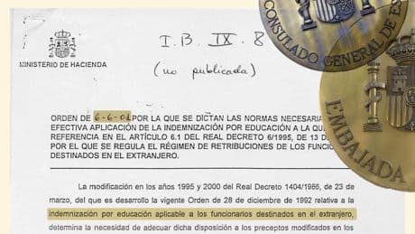 España lleva 24 años sin actualizar la ayuda a la educación para hijos de funcionarios destinados en el extranjero
