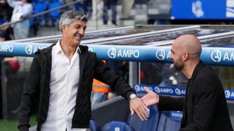 Imanol, satisfecho con el trabajo y con la conciencia tranquila: "Lo estamos intentando y no está dando"