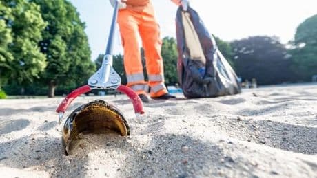 Wegen Glasscherben: Wasserspielplatz in Charlottenburg gesperrt