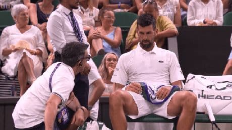 Novak Djokovic explains worrying medical timeout in Wimbledon opener