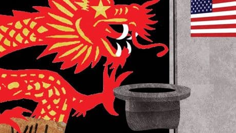 China blinks on trade war