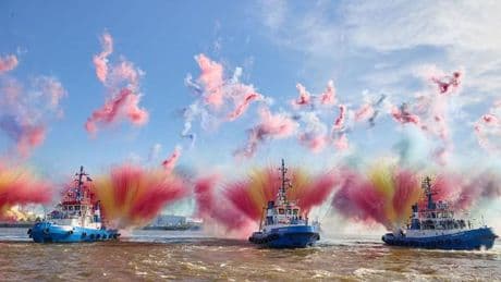 Volksfest im Hafen: Schlepperballett und Paraden - Vorfreude auf Hafengeburtstag