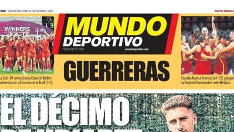 Portada de la edición Bizkaia-Araba de MD de hoy sábado