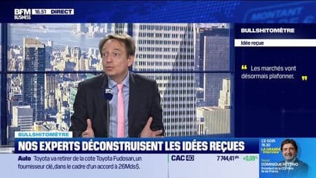 Bullshitomètre : "Les marchés vont désormais plafonner" - FAUX répond Aymeric Diday - 03/06