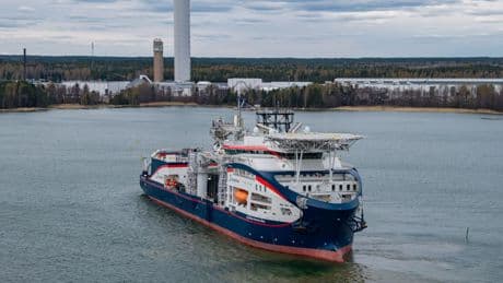 Prismyan inaugura una nave posacavi in Finlandia
