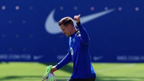 Ter Stegen muestra su predisposición a firmar el consentimiento médico