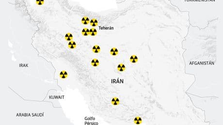 El mapa que explica el ataque israelí a Irán