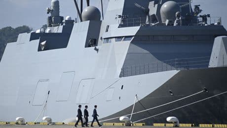 Japan's new stealth warship just won over a big buyer, in a historic first for its post-WWII weapons industry