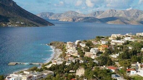 Pretty Greek island with beautiful beaches and hardly any tourists that's cheap too