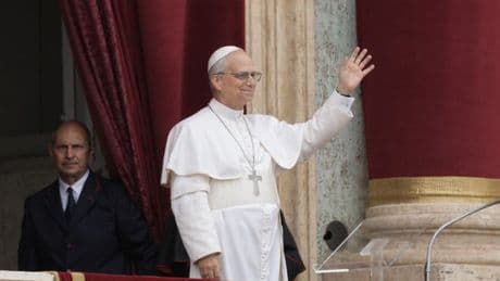 Pope Leo XIV: Tens of thousands of people cram into St Peter’s Square to hear first Sunday Mass