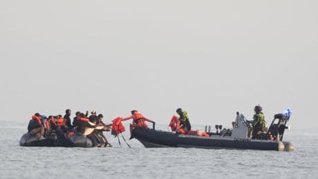 Migrant boats head to UK as Starmer set to meet German leader to discuss people smuggling gangs