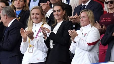 Princess of Wales enjoyed dressing-room sing-song with England players