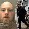 Terrorist who said 'I've been damned from birth' as he tried to stab cop to death and set fire to police station is jailed for life