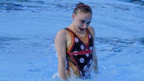 Historischer Gold-Coup einer jungen deutschen Synchronschwimmerin