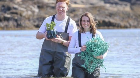 World’s first plant pot made from traceable marine plastic waste launches