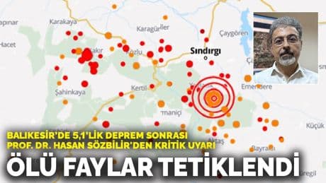 Balıkesir’de 5,1’lik deprem sonrası Prof. Dr. Hasan Sözbilir'den kritik uyarı: Ölü faylar tetiklendi
