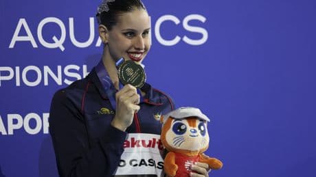 Iris Tió logra el primer oro individual de la historia para la natación artística española