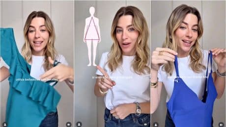 Natalia Cebrián, asesora de moda: “Si tienes el cuerpo tipo pera o triángulo apuesta por los bañadores y bikinis sin tirantes porque darán protagonismo a tus hombros”