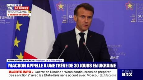 Élection en Roumanie: Emmanuel Macron indique que "si le candidat pro-russe et anti-européen pouvait être élu, les conséquences sur la Moldavie seraient extrêmement dommageables"