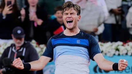 Jack Draper storms through to first clay-court final at Madrid Open with Casper Ruud waiting