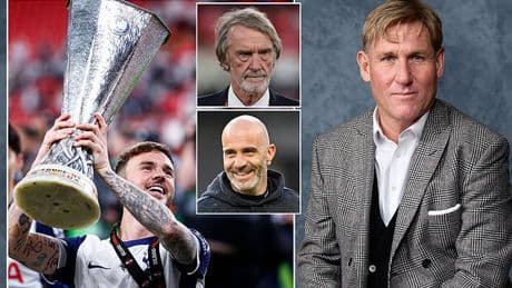 Simon Jordan's alternative 2024-25 season awards: Why Sir Jim Ratcliffe left me pulling my hair out, my response to cheeky James Maddison and the irony of Enzo Maresca's F-bomb