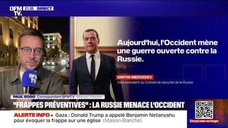 Russie: l'ancien président Dmitri Medvedev suggère de "lancer des frappes préventives" contre l'Occident