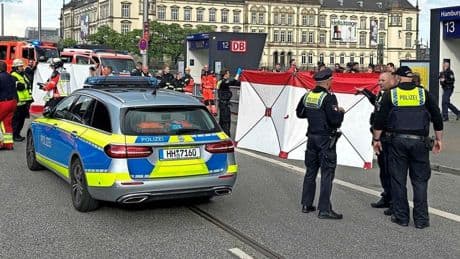 Zeventien gewonden bij steekpartij Hamburg: ’Ik hoorde iedereen gillen’