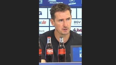 Nach der nächsten Pleite - SO denkt Klose über seine Jobgarantie