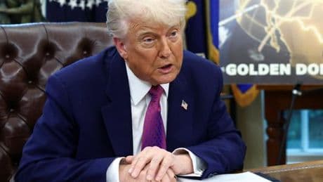 Donald Trump annonce la construction d’un bouclier antimissile « Dôme d’or » pour les Etats-Unis