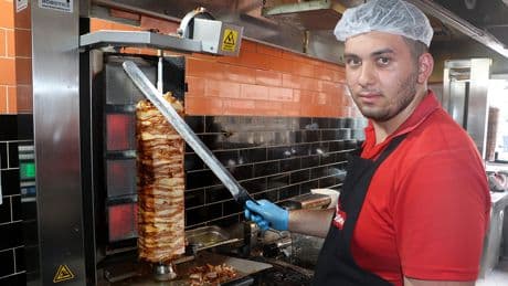 Antalya'da döner ustalarının 'sıcak' sınavı