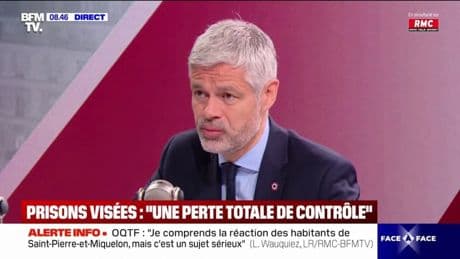 "On est sans doute devenu en Europe le pays où la sécurité est le moins assurée", estime Laurent Wauquiez