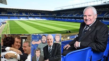 Everton's legendary former player and manager Joe Royle takes an emotional tour of Goodison Park before Toffees finally leave the famous old ground