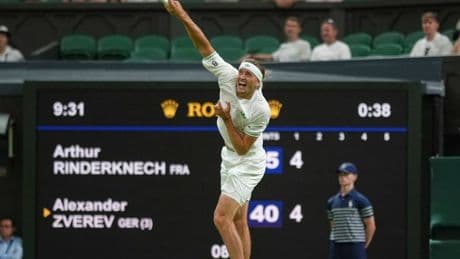Nach zwei Sätzen: Sperrstunde in Wimbledon – Zverev-Match unterbrochen