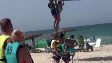 Mum says she was sexually assaulted in mid-air by parasail operator during Tunisia holiday