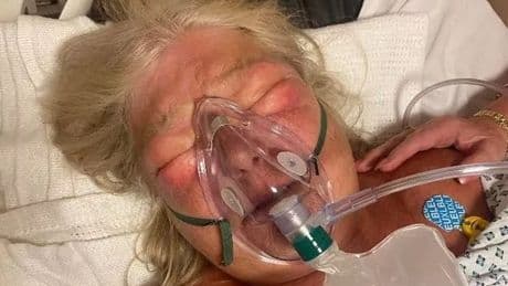 Pregnant mum brutally attacks pensioner at family funeral