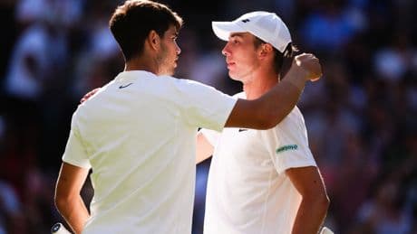 Oliver Tarvet toasts the ‘most special day’ after impressing Carlos Alcaraz
