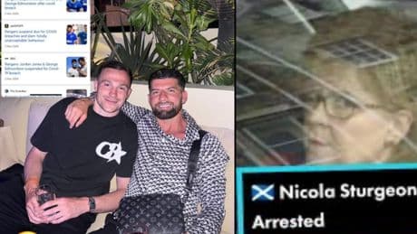 Nicola Sturgeon trolled by Rangers stars she panned over Covid breaches as Jordan Jones takes aim
