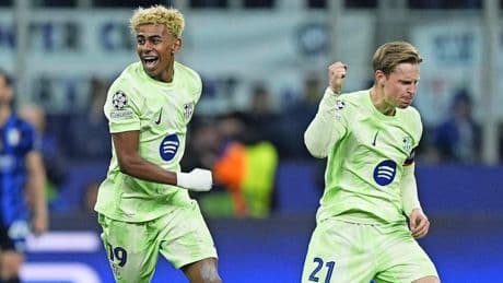 Internazionale-trainer Simone Inzaghi lyrisch over Frenkie de Jong: ’Hij maakte net zoveel indruk op me als Lamine Yamal’